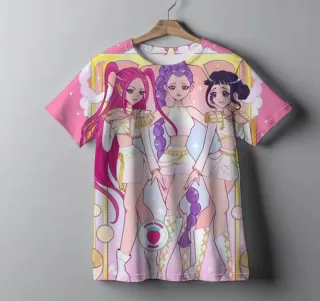Camiseta K-Pop Estampada Varios modelos y tallas