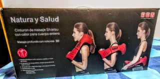 Cinturón Masaje Shiatsu con Calor
