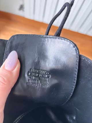 Botines track marrones talla 40