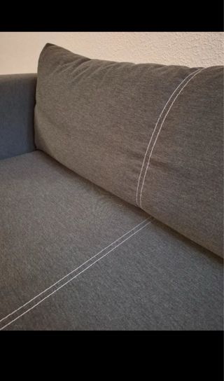 Sofá Cama Gris. Ikea