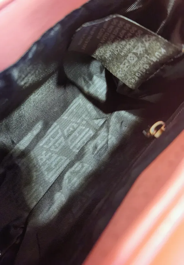 Borsa a mano Kurt Geiger arancione pastello, pesca