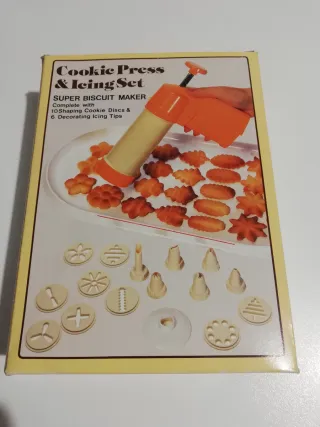 Pistola Spara Biscotti Vintage Set