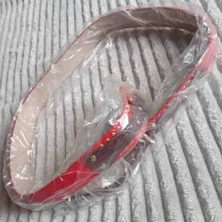 Cintura Donna Rosso e Marrone con Borchie