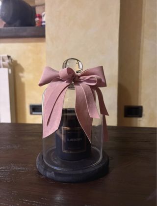 campana per candele. candela usata.