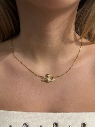 Colgante Vivienne Westwood Saturno Dorado