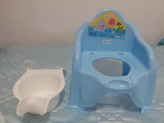 Sillón Orinal infantil azul