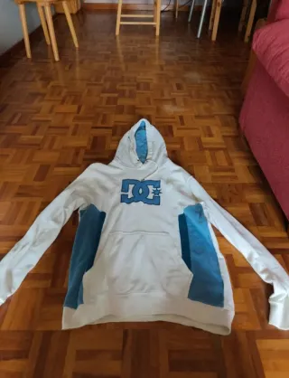 Sudadera DC Hombre Blanca