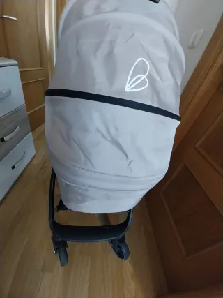 Carro de bebé Asalvo Rodas Dúo Silla y Capazo