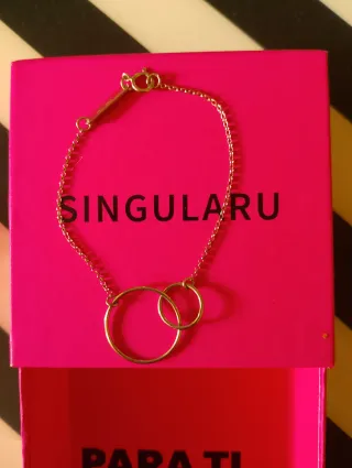 Pulsera fina plata Singularu