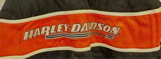 Chaqueta Harley Davidson lana y cuero.