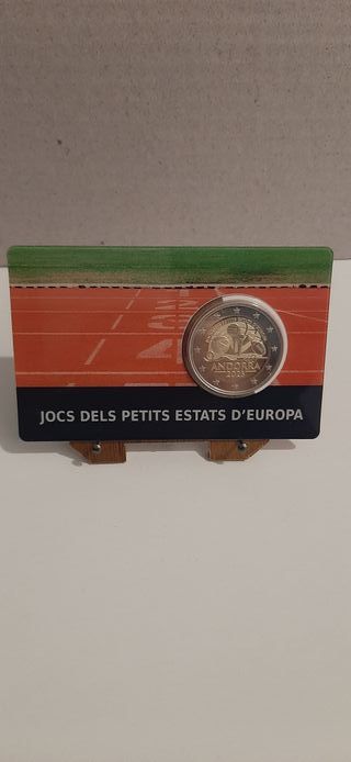 2 Euro Andorra 2025 Giochi Stati Proof