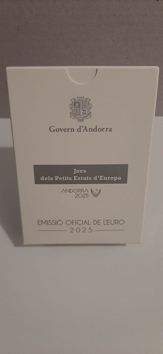 2 Euro Andorra 2025 Giochi Stati Proof
