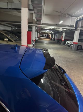 spoiler trasero Audi A3 S Line año 2017 en negro