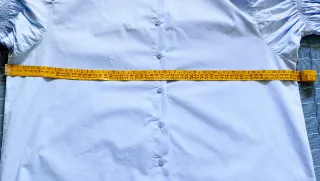 Blusa Algodón Azul Talla M