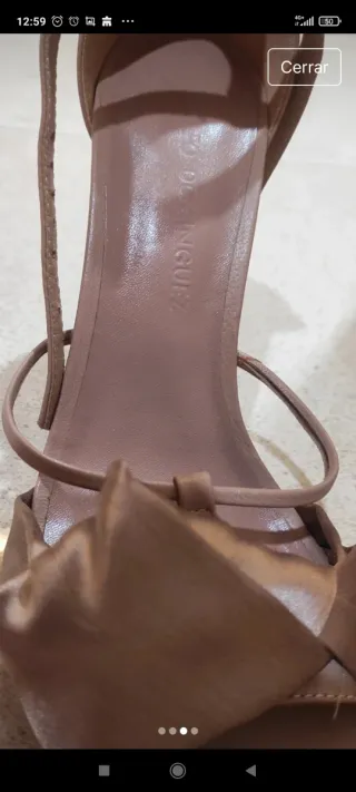 Zapatos Adolfo Domínguez Rosa Palo