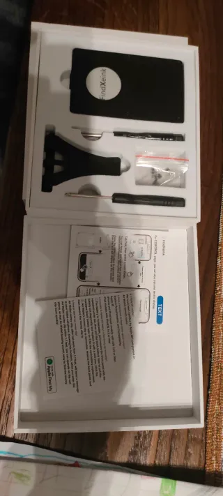 Portafoglio Uomo Porta Carte AirTag Nero