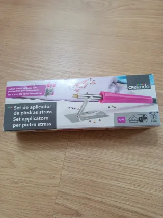 Set aplicador piedras strass Crelando