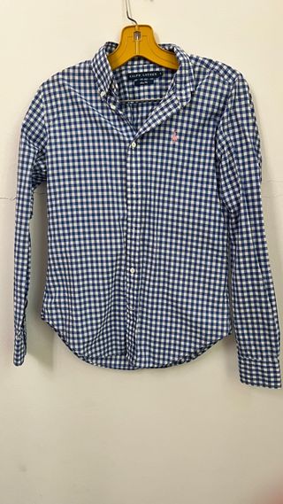 Camisa Ralph Lauren cuadros azul S