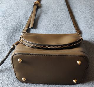 Borsetta a tracolla Accessorize color cachi