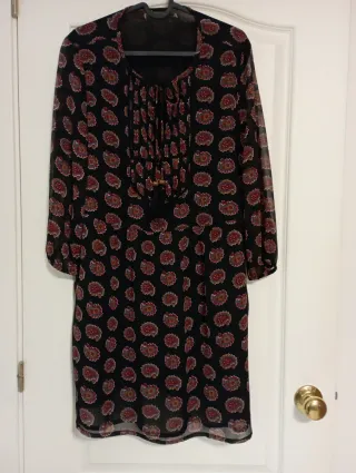 Vestido mujer Sfera estampado talla M