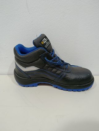 Botas de seguridad FAL negras y azules