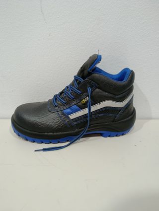 Botas de seguridad FAL negras y azules