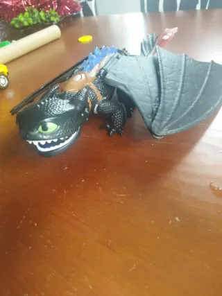 Juguete Dragón DreamWorks Negro