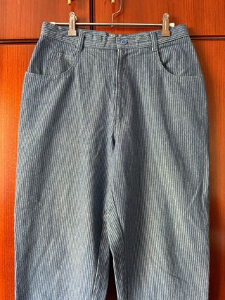 Pantalón rayas azul