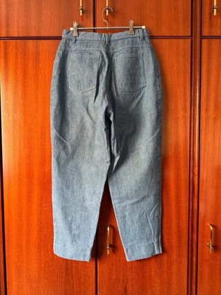 Pantalón rayas azul