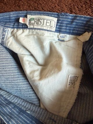 Pantalón rayas azul