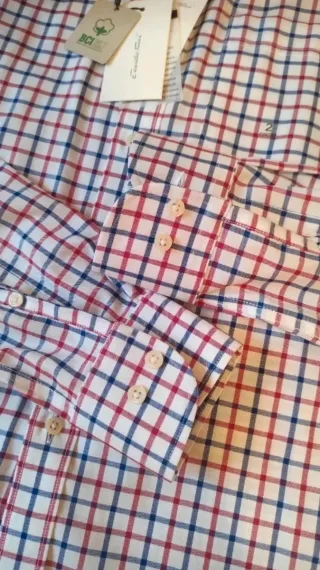 Camisa cuadros Emidio Tucci Talla 2R