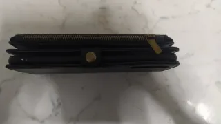 Custodia per Samsung Galaxy A70 in pelle nera