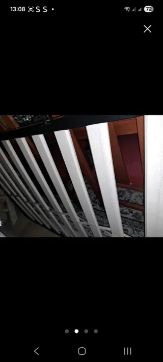 Somier de láminas con patas