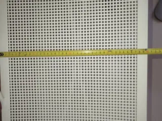 Diván metálico blanco