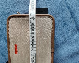 Borsa a tracolla Mimco beige e arancione nuova