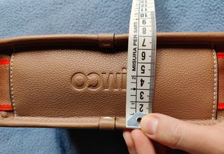 Borsa a tracolla Mimco beige e arancione nuova