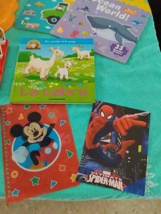 Lote infantil: juegos y libros