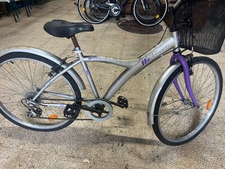 Bicicleta Urbana City Driver Plata