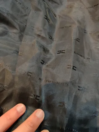 Abrigo Elisabetta Franchi Negro