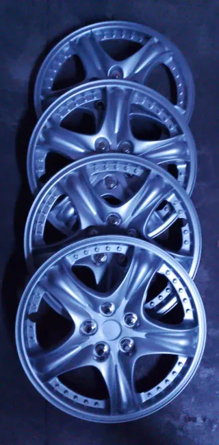 Protectores de llanta 15” plástico (set 4)