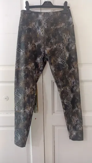 Leggings donna fantasia