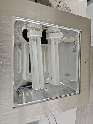 Faretti da incasso cucina in metallo e vetro