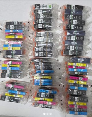 1 blue, 7 black Big, 11 Black small Set canon 550/