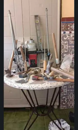 Lote herramientas construcción