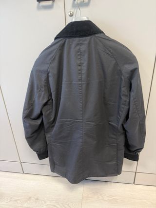 Barbour Giacca Waxata Nera Uomo