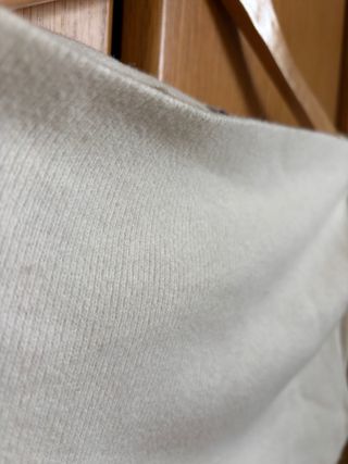 Jersey Zara Blanco Asimétrico