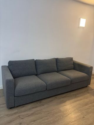Sofá 3 plazas Ikea VIMLE gris