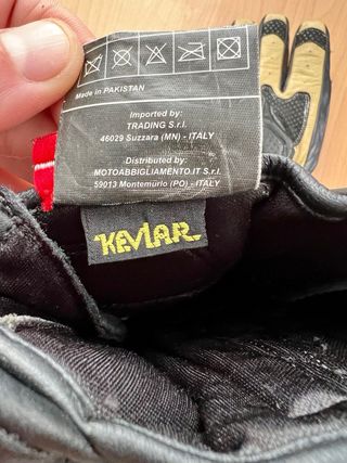 Guanti Moto Befast Pelle Kevlar Taglia XL