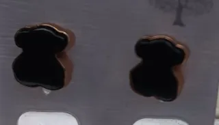 Pendientes Oso Tous Vermeil Oro Rosa