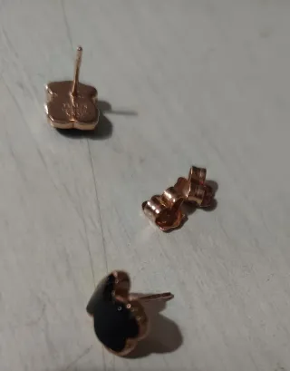 Pendientes Oso Tous Vermeil Oro Rosa